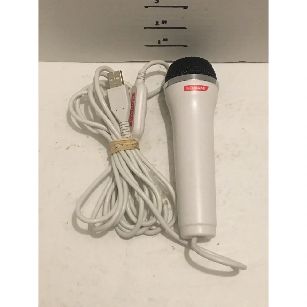 Konami Logitech E-UR20 USB microphone PS2 PS3 XBOX 360 PC